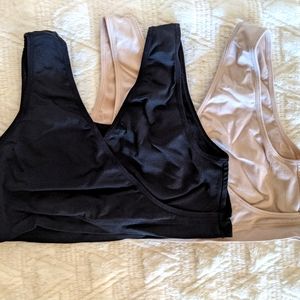 Pair of Gilligan & O'Malley nursing bras